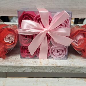 Caja de rosas de Jabon